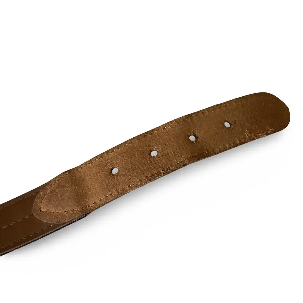 Child Leather & Canvas Jean Belt